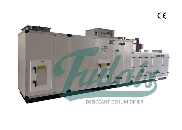βιομηχανικός Desiccant αποξηραντής κλιματιστικών μηχανημάτων στροφέων 15000m3/h 20%RH