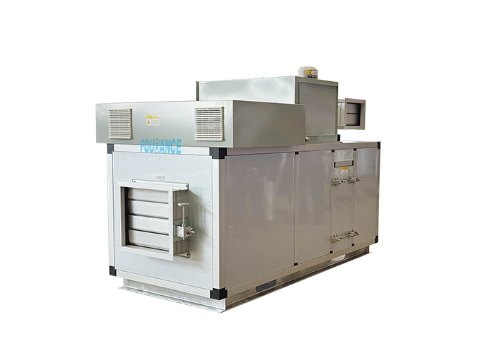 3000CMH Πλήρως αυτόματο έλεγχο PLC Βιομηχανικός αφυδατωτής περιστροφικού ξηραντικού με HMI